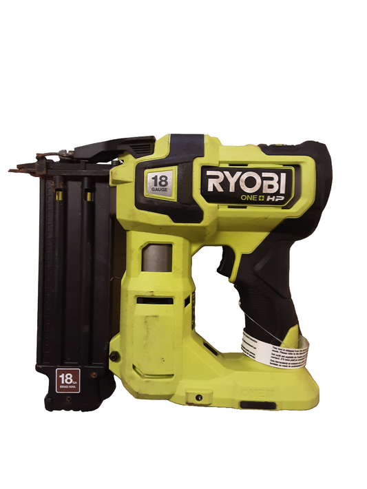 Ryobi ONE+ HP 18V 18-Gauge Brushless Cordless AirStrike Brad Nailer (Tool Only)