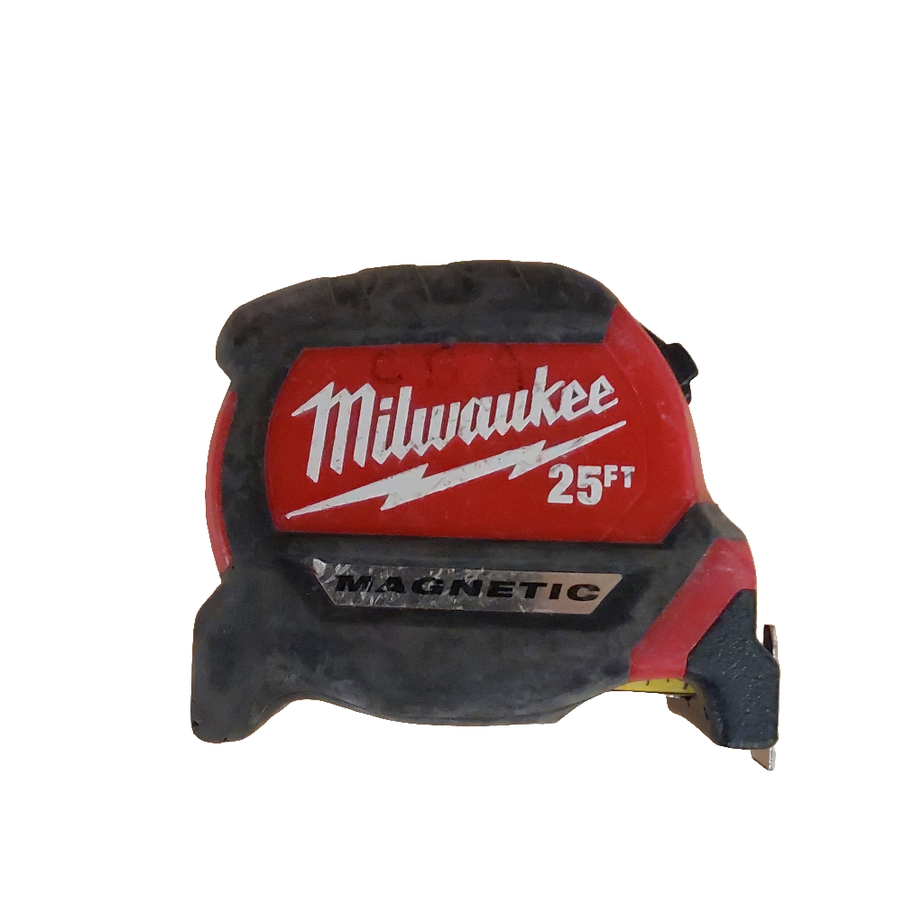 Milwaukee 25 ft. x 1-5/16 in. Wide Blade Magnetic Tape Measure with 17 ft. Reach