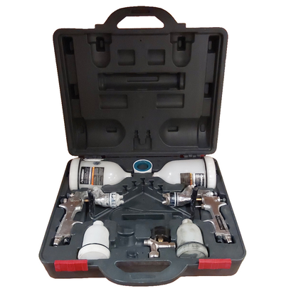 Husky HVLP and Standard Gravity Feed Spray Gun Kit