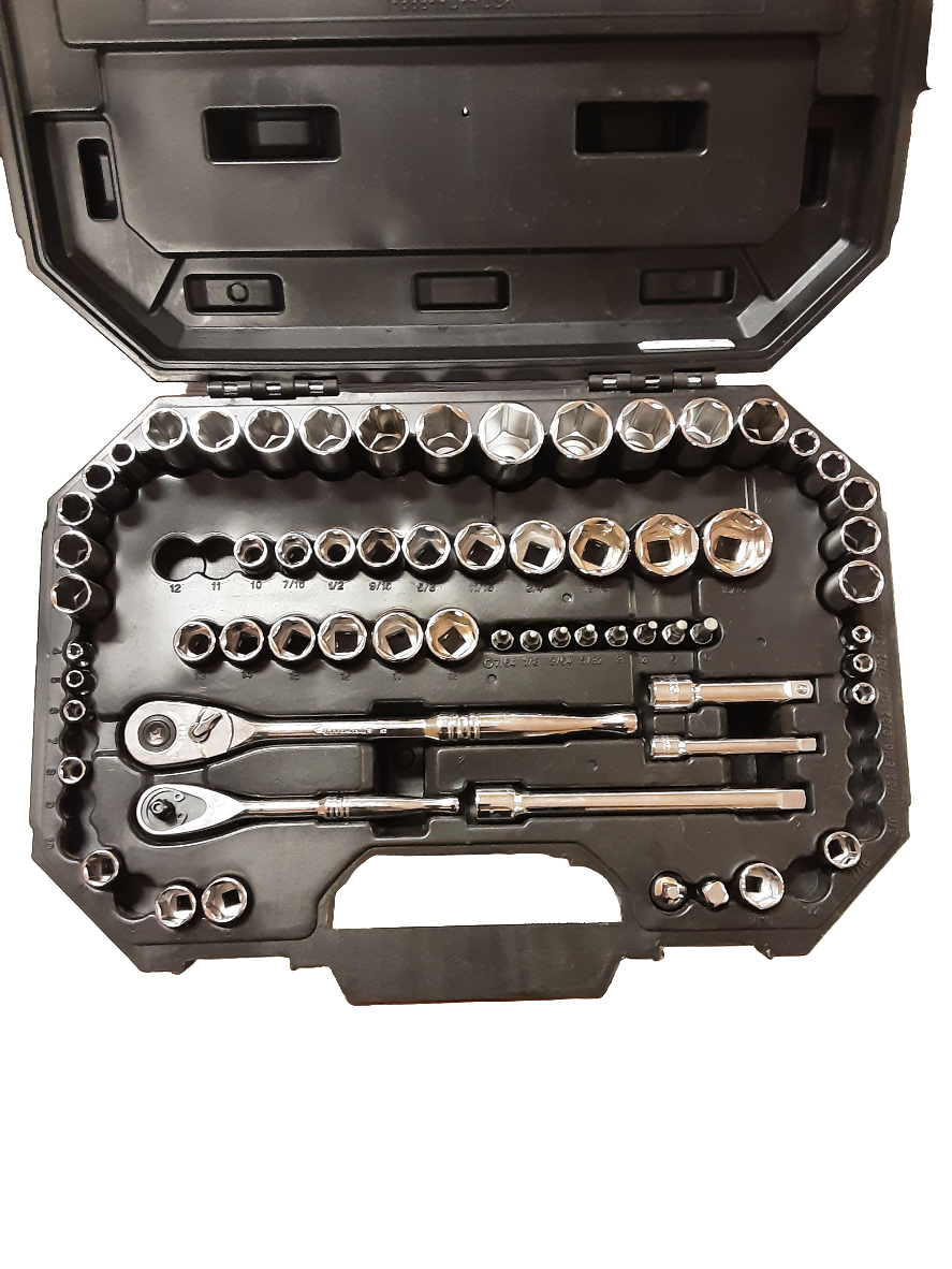 Husky 144-Position 1/4 in. and 3/8 in. Drive Mechanics Tool Set