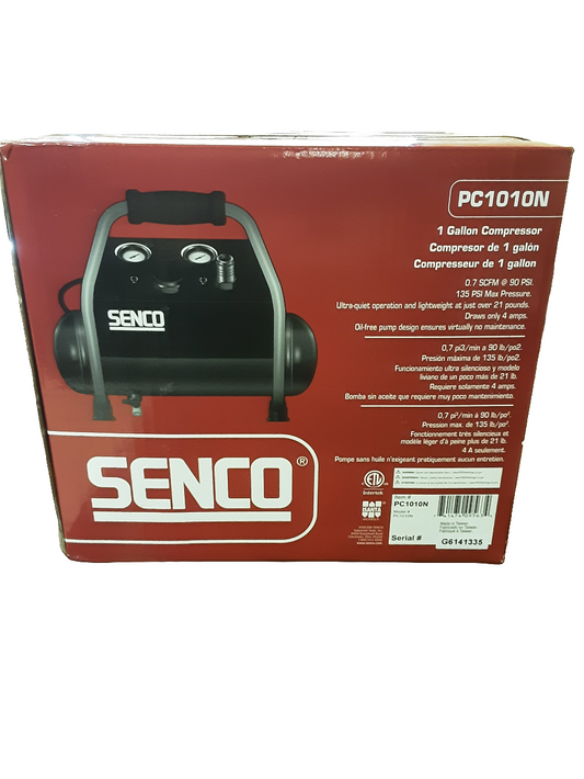 Senco 1 Gal. 1/2 HP Portable Pancake Electric Air Compressor