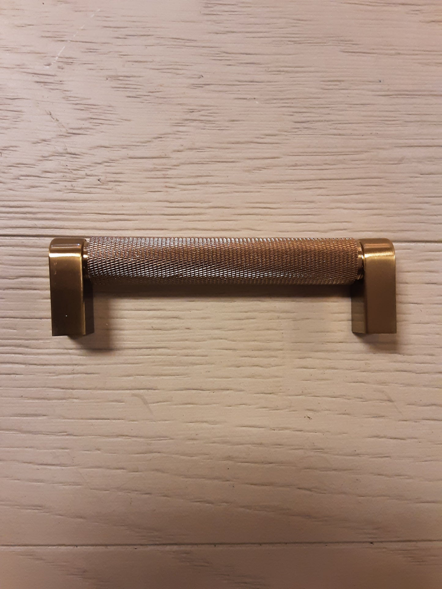 Kent Knurled 4 in. (102 mm) Satin Brass Drawer Pull EACH